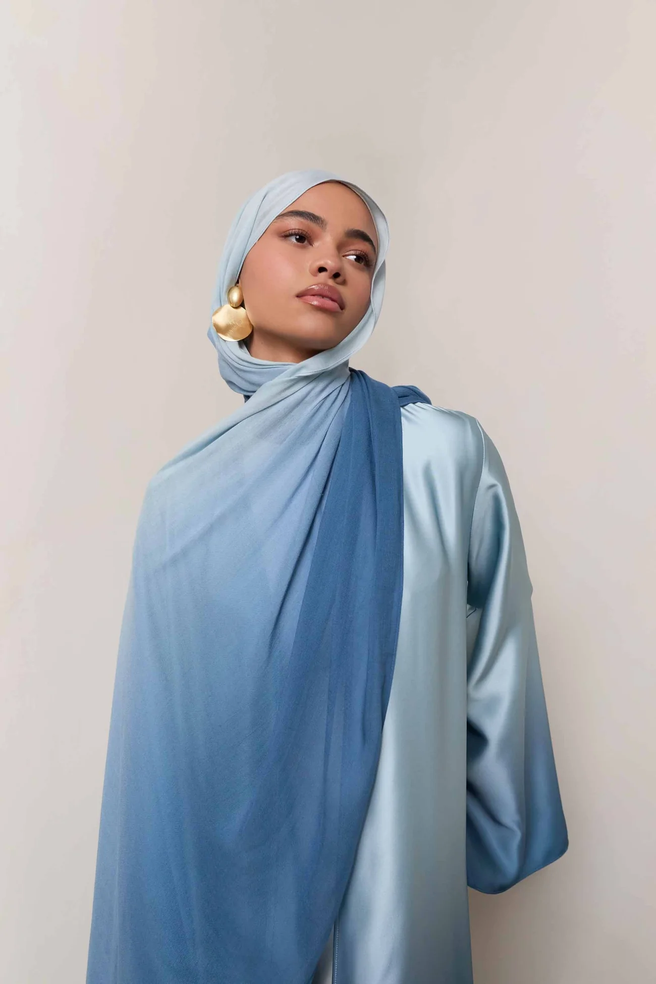 Printed Chiffon Hijab - Image 2